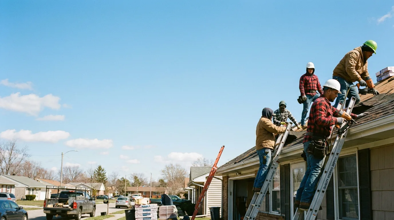Roofing in Burton, OH near me